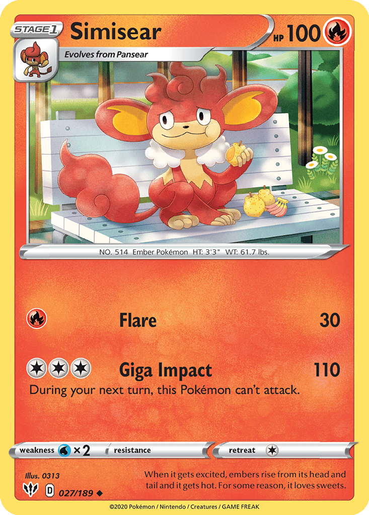 Simisear card