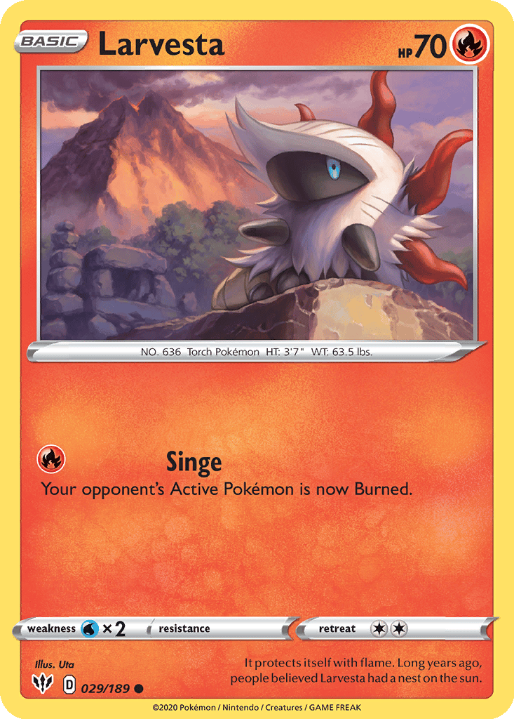 Larvesta card