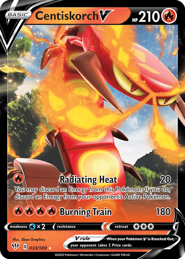 Centiskorch V card