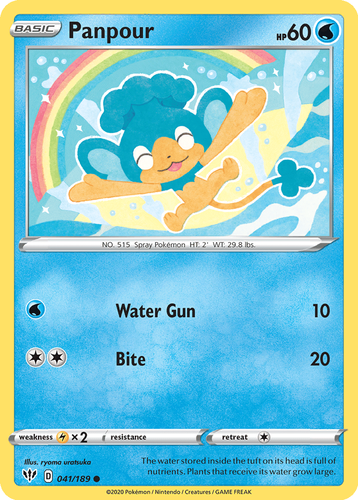 Panpour card