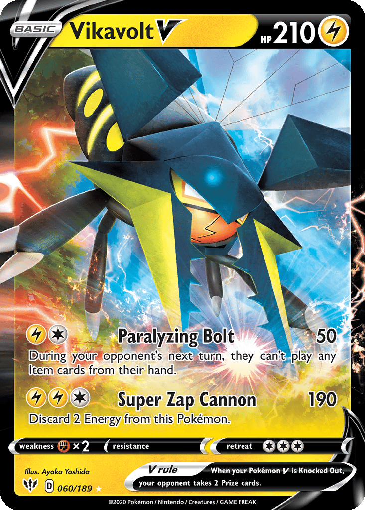Vikavolt V card