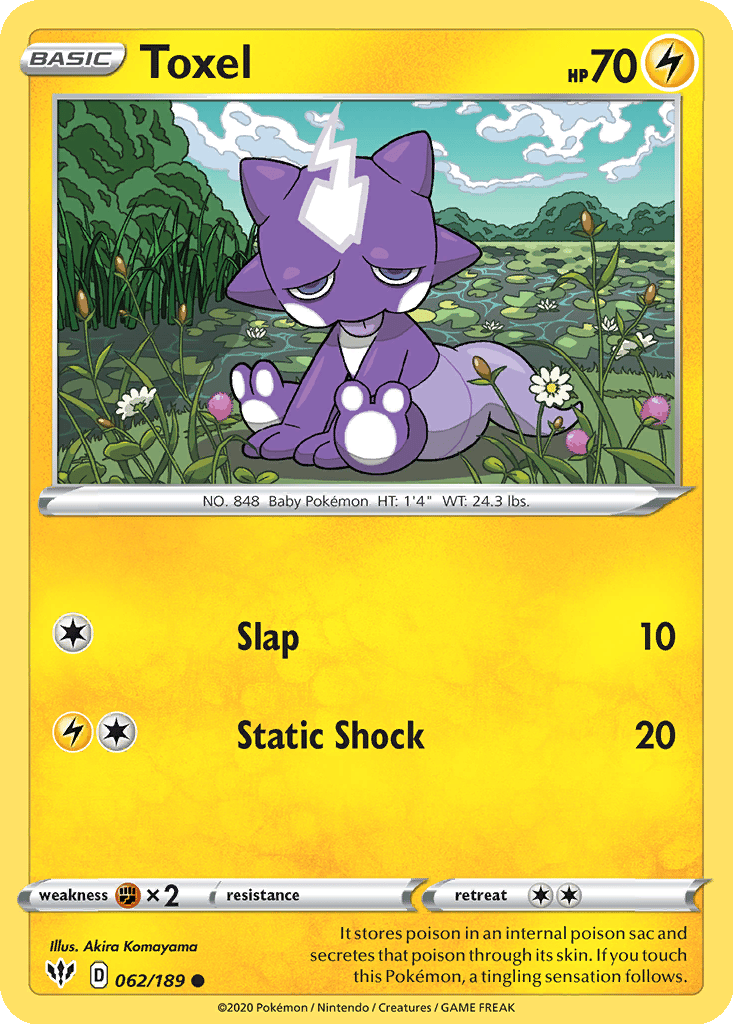 Toxel card