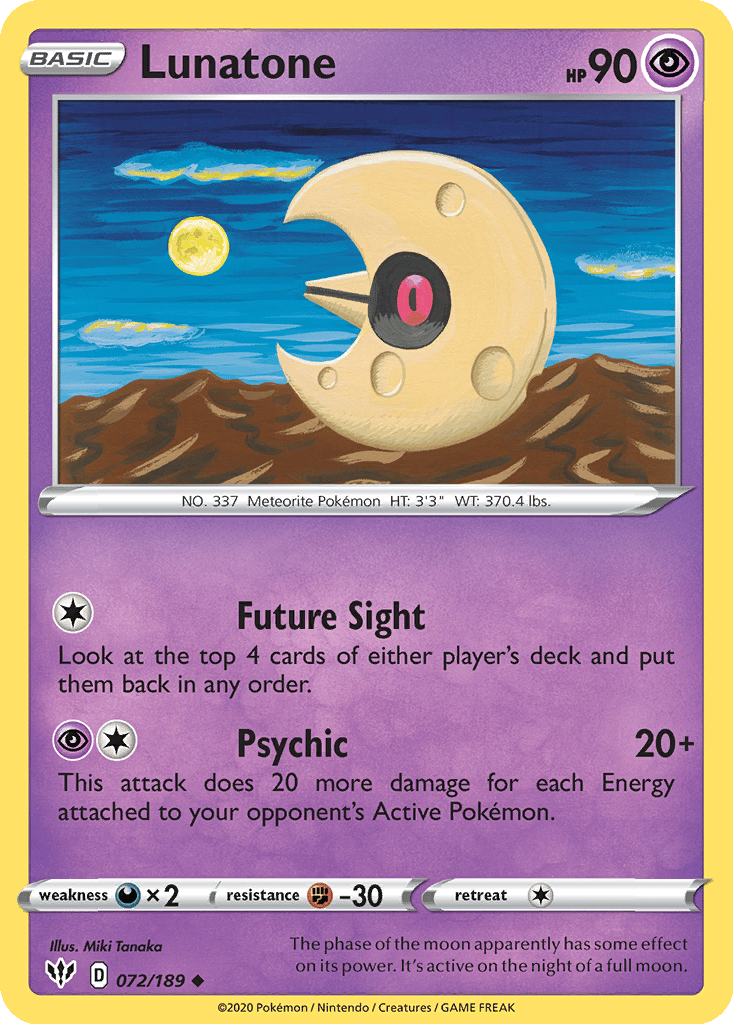 Lunatone card