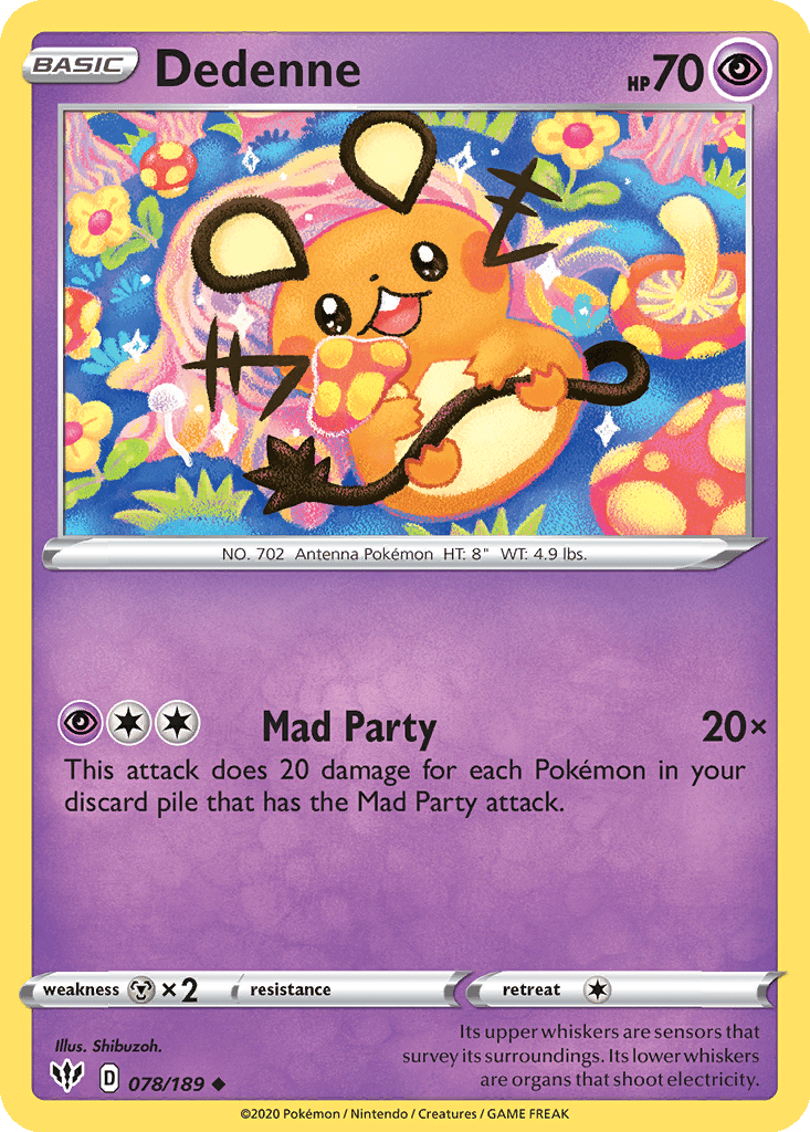 Dedenne card