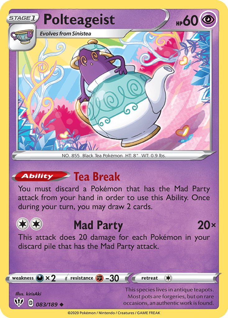 Polteageist card