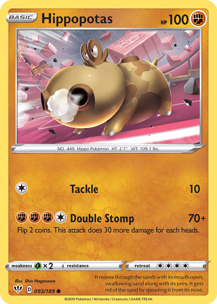 Hippopotas Cards | Dex - for TCG Collectors