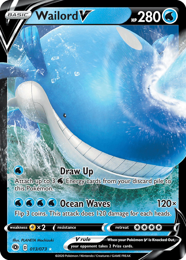 Wailord V card