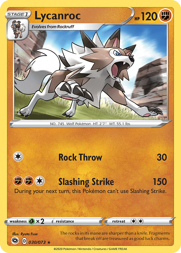 Lycanroc card