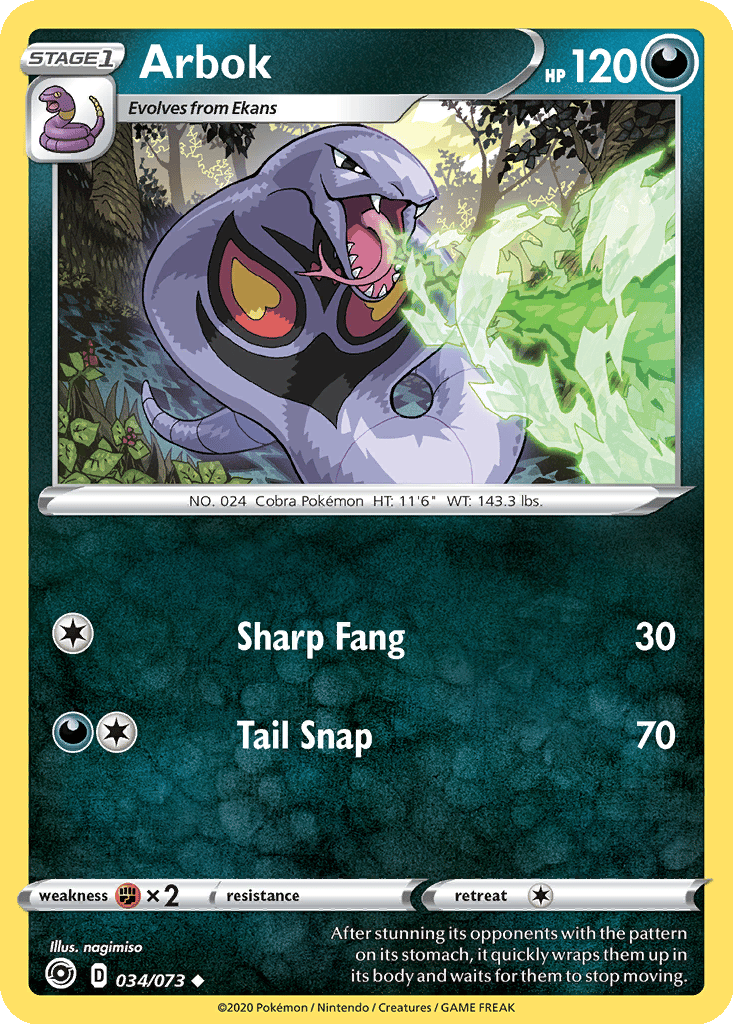 Arbok card