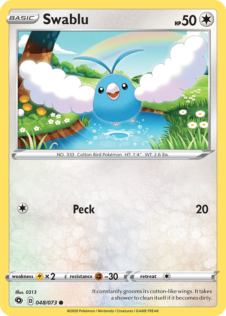 Swablu card