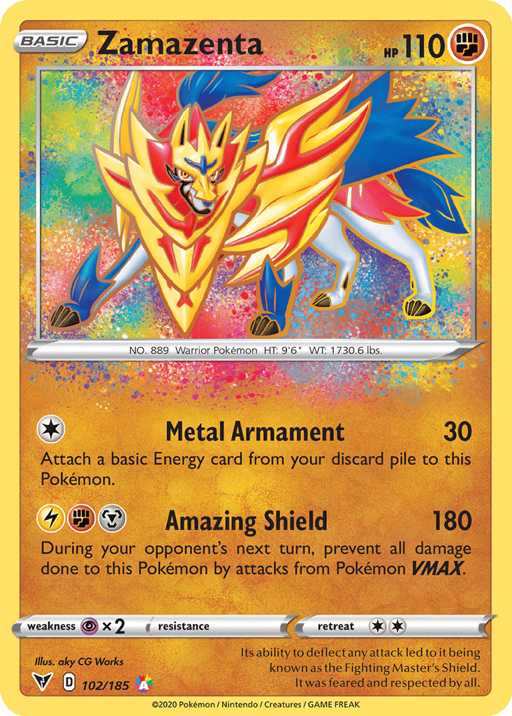 Zamazenta card