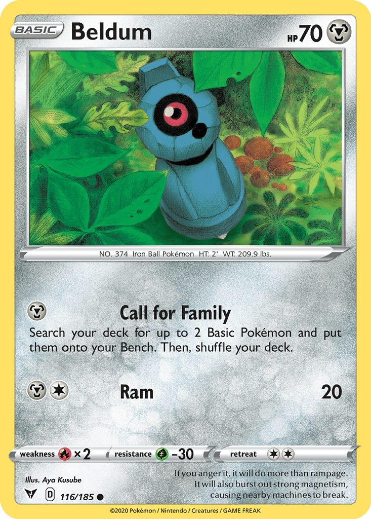 Beldum card
