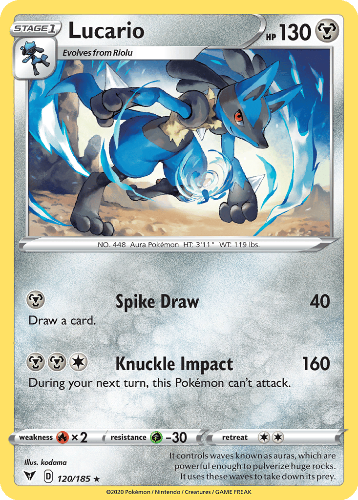 Lucario card