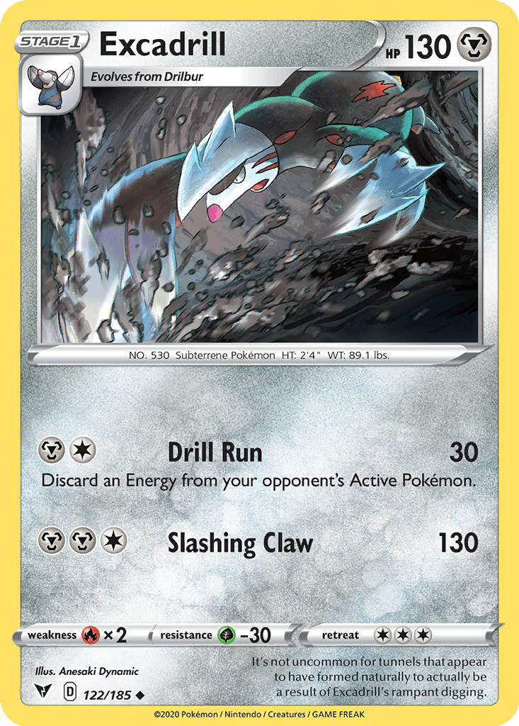 Excadrill card