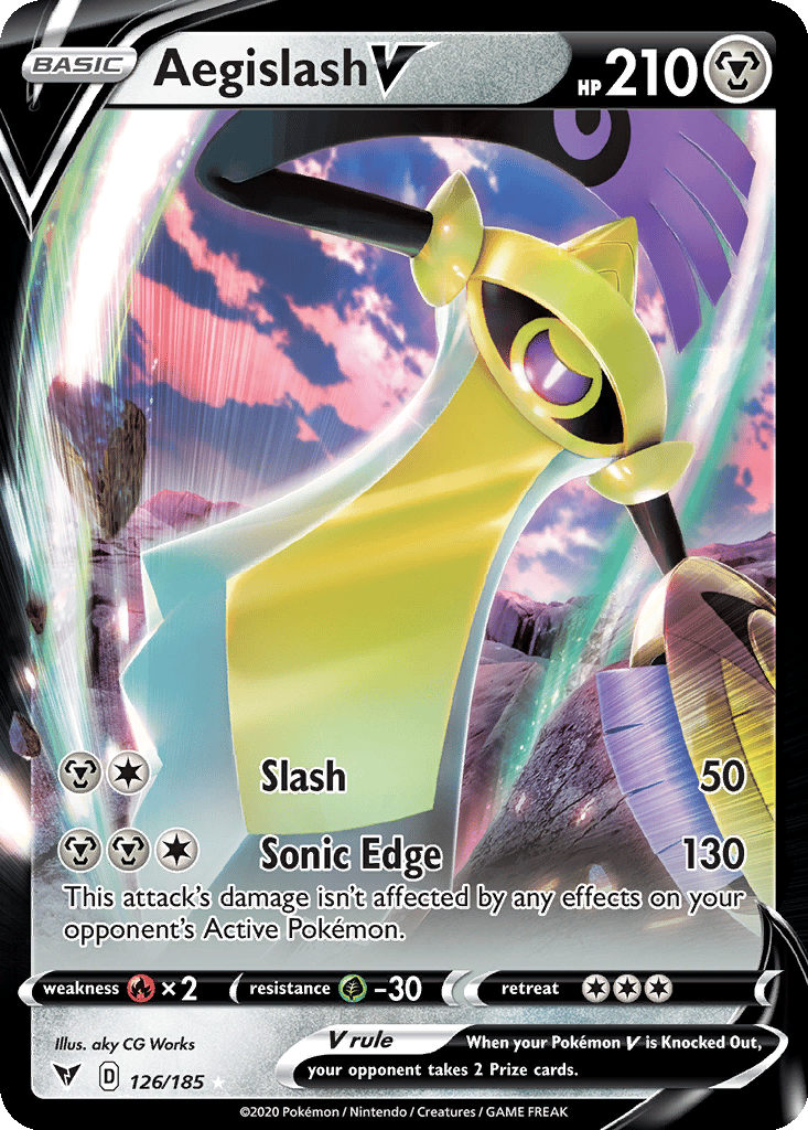 Aegislash V | Dex - for TCG Collectors