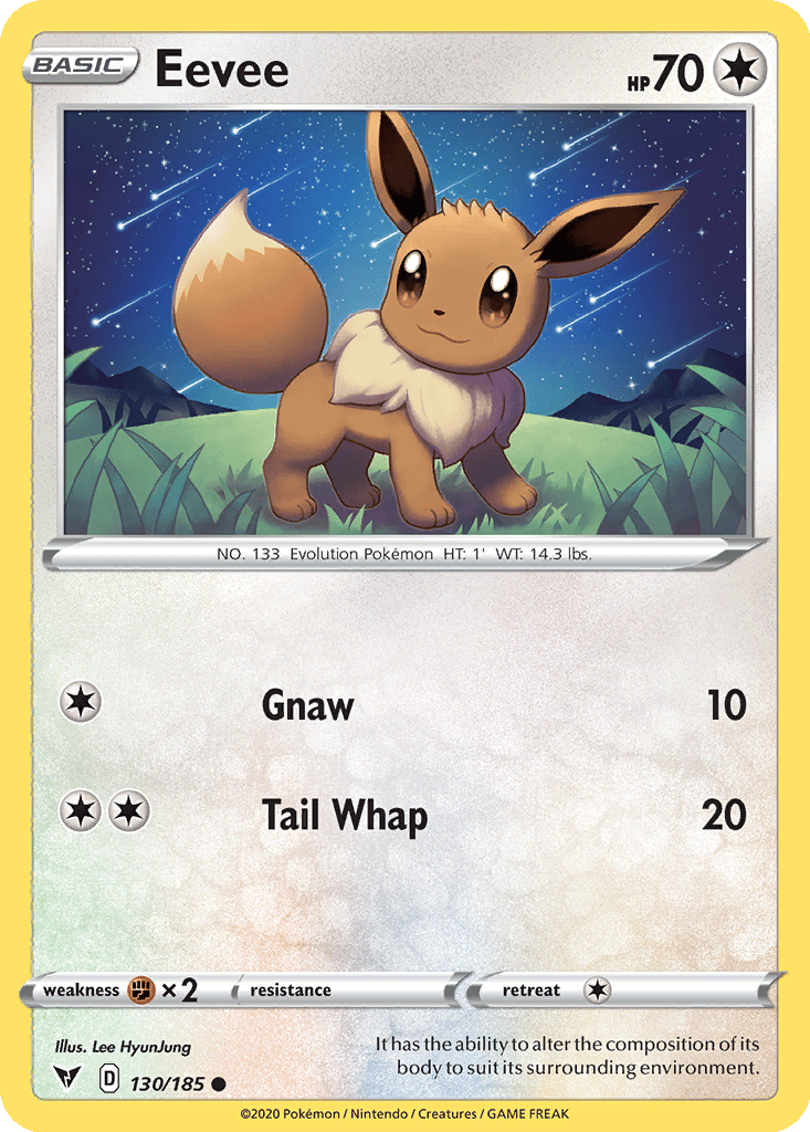Eevee card