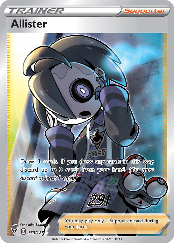 Allister card