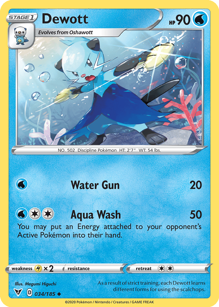 Dewott card