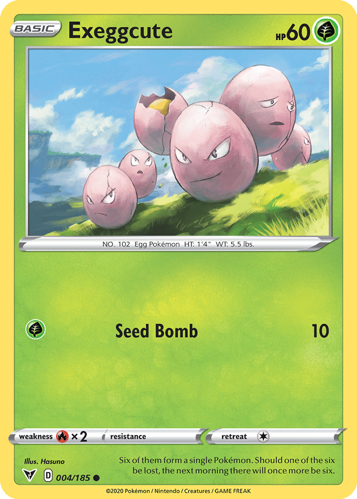 Exeggcute card