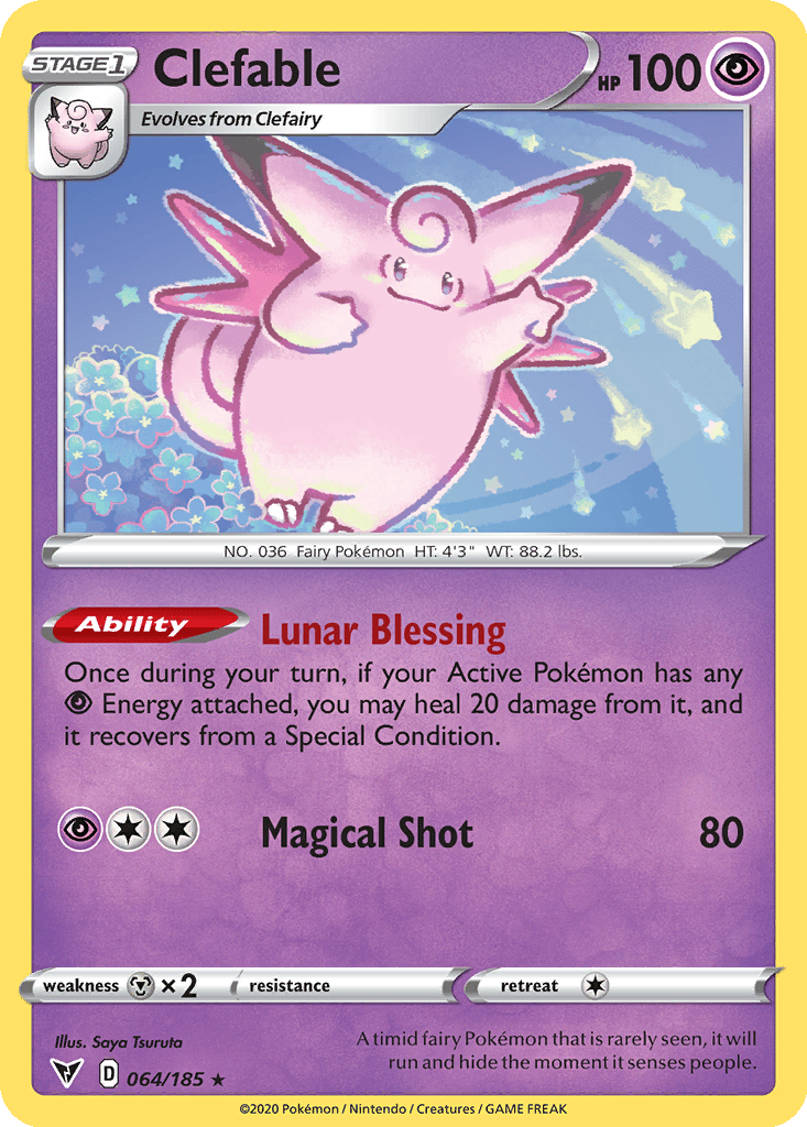 Clefable card