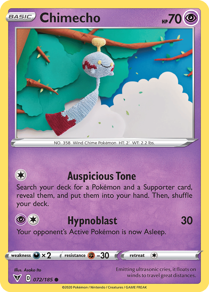 Chimecho card