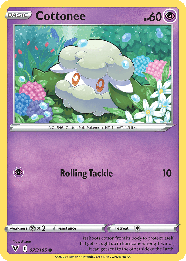 Cottonee card