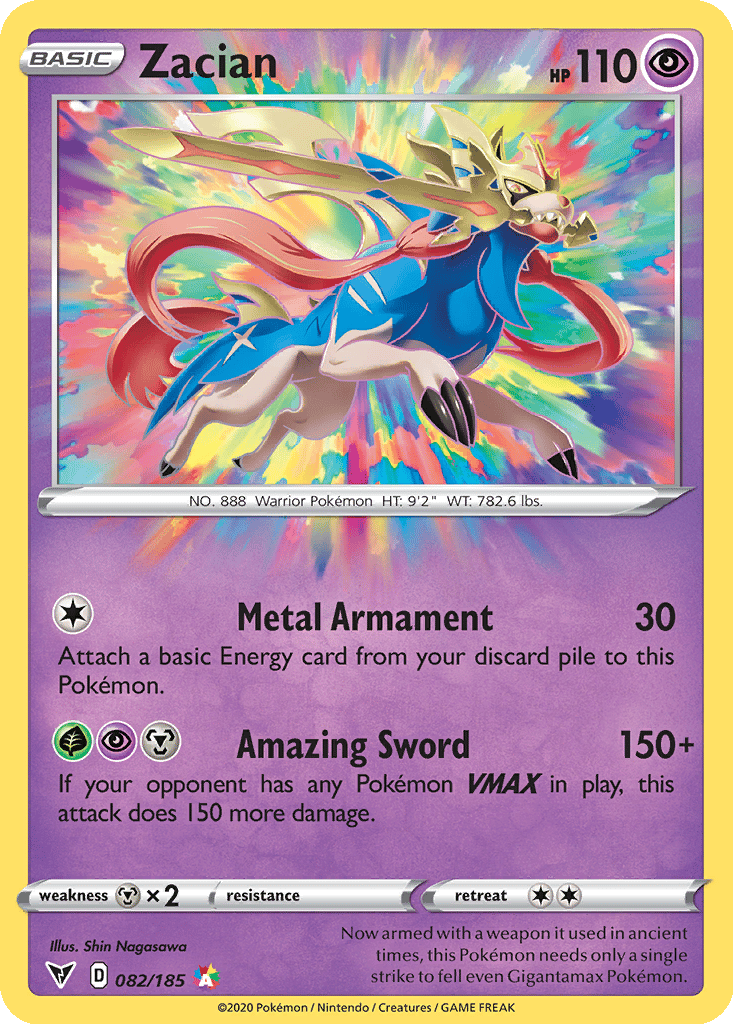 Zacian card