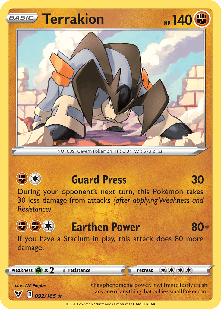 Terrakion card