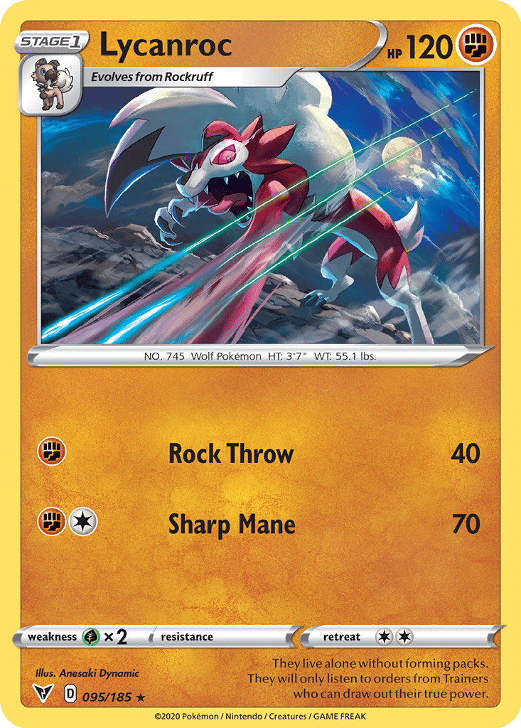 Lycanroc card