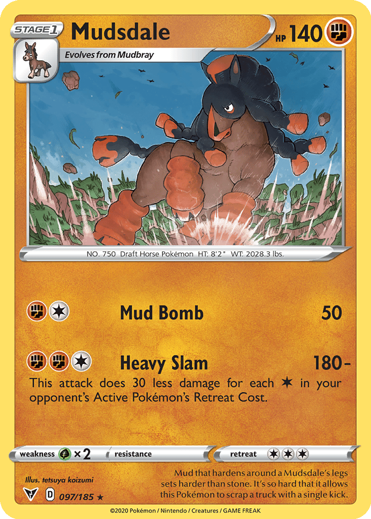 Mudsdale card