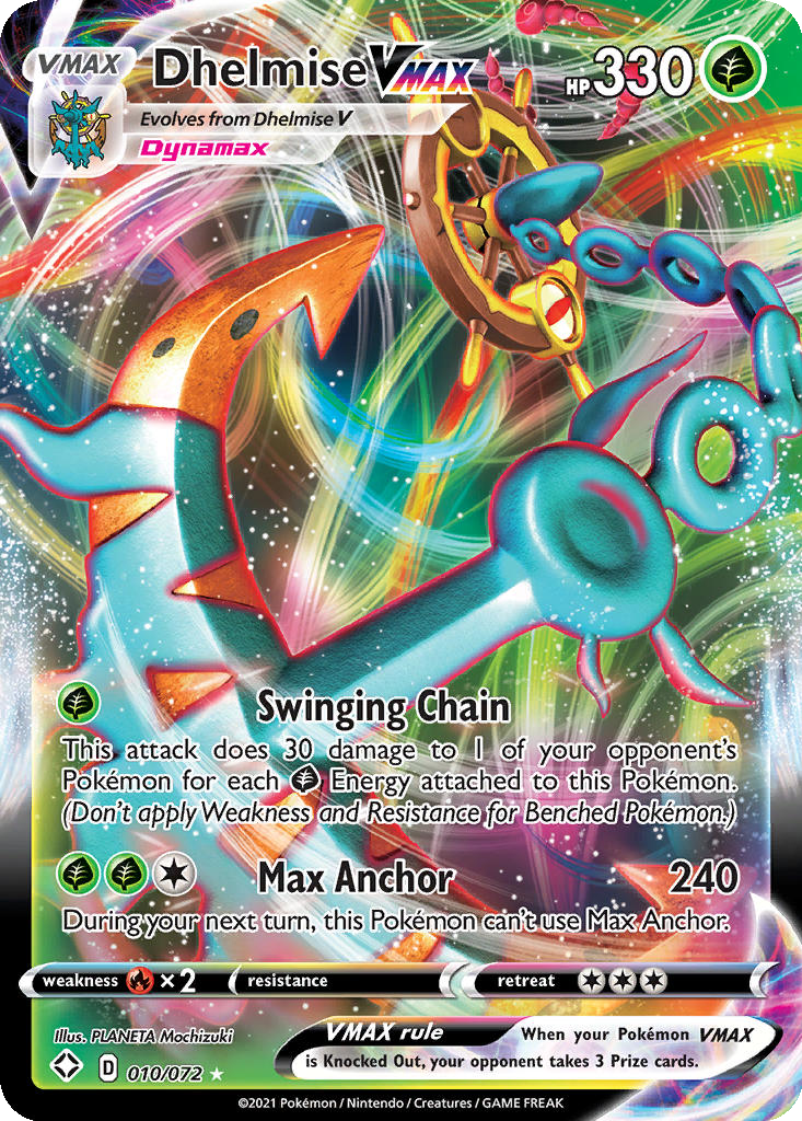 Dhelmise VMAX card