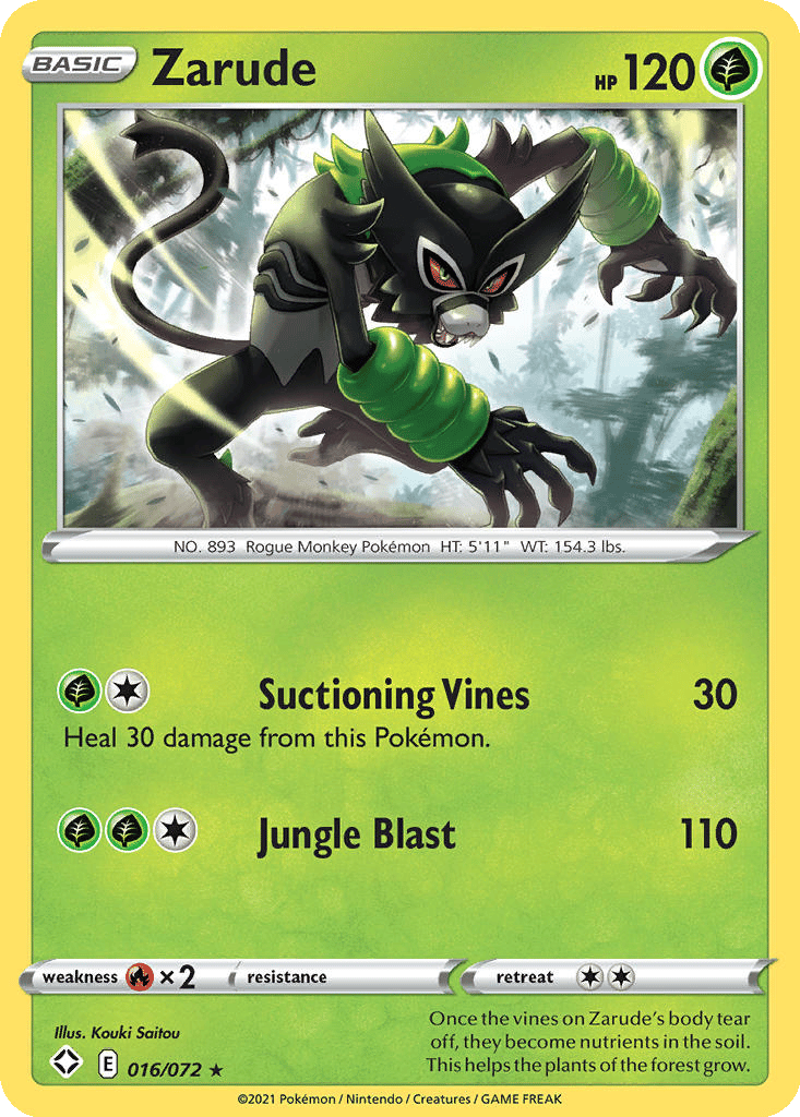 Zarude card