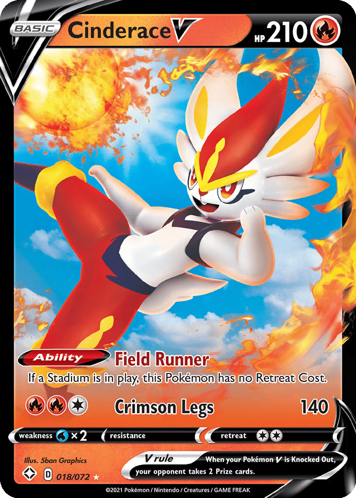 Cinderace V card
