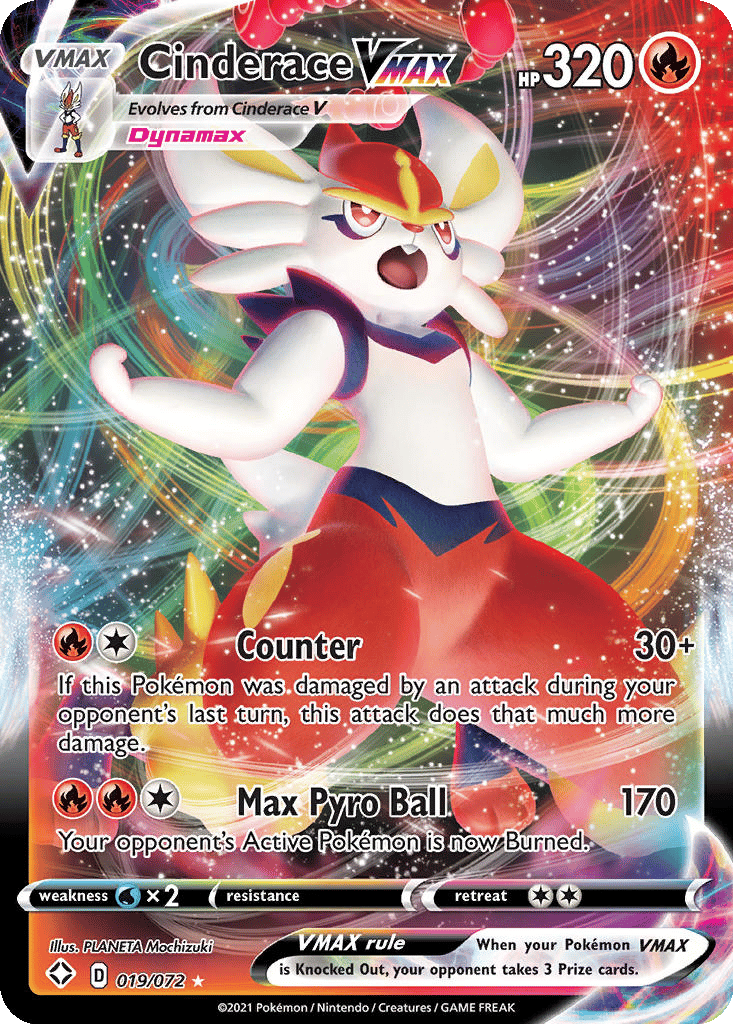 Cinderace VMAX card