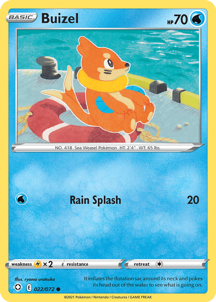 Buizel card