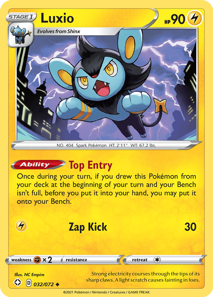 Luxio card