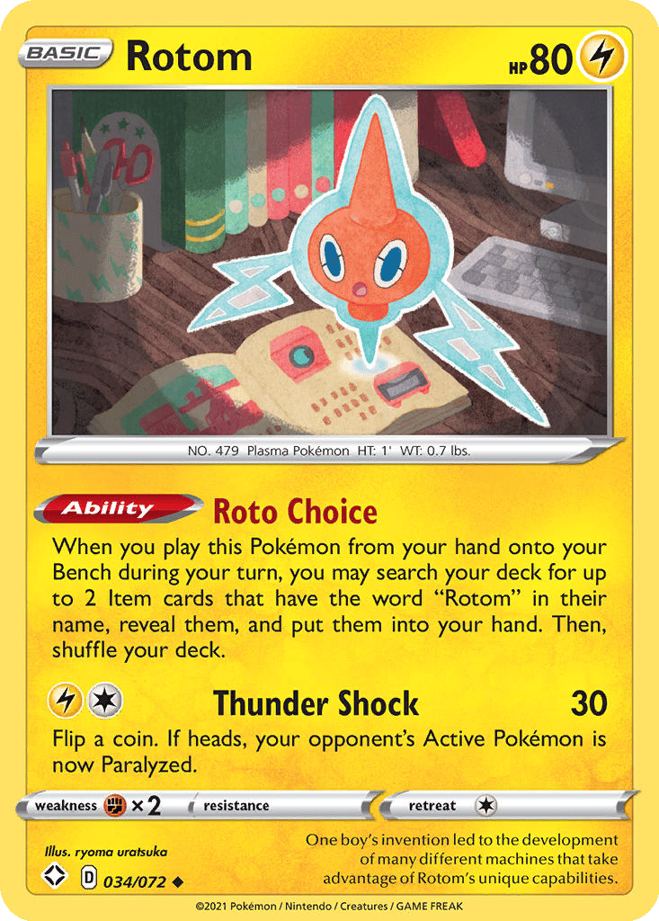 Rotom card