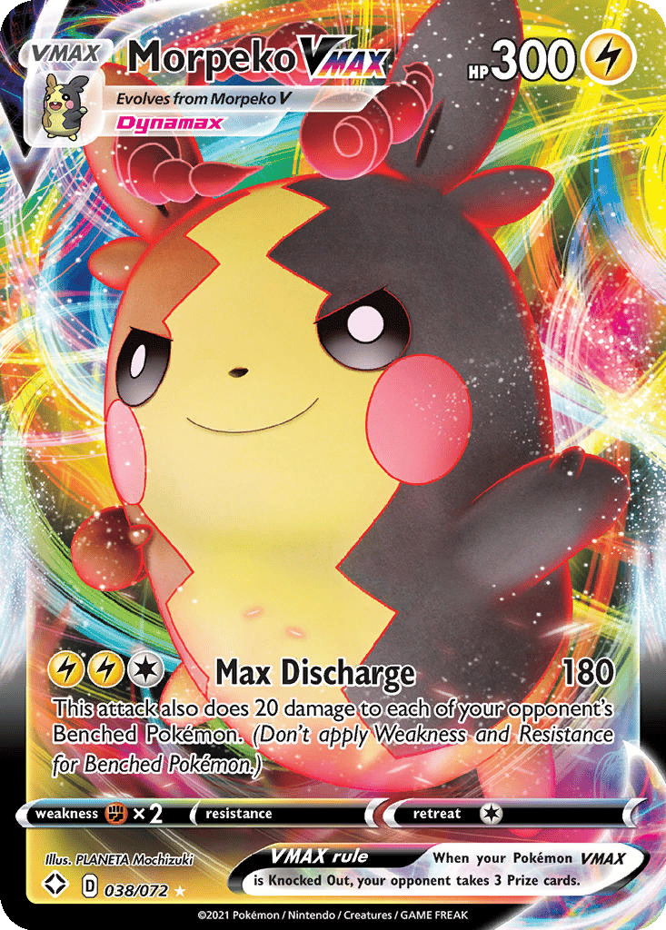 Morpeko VMAX card