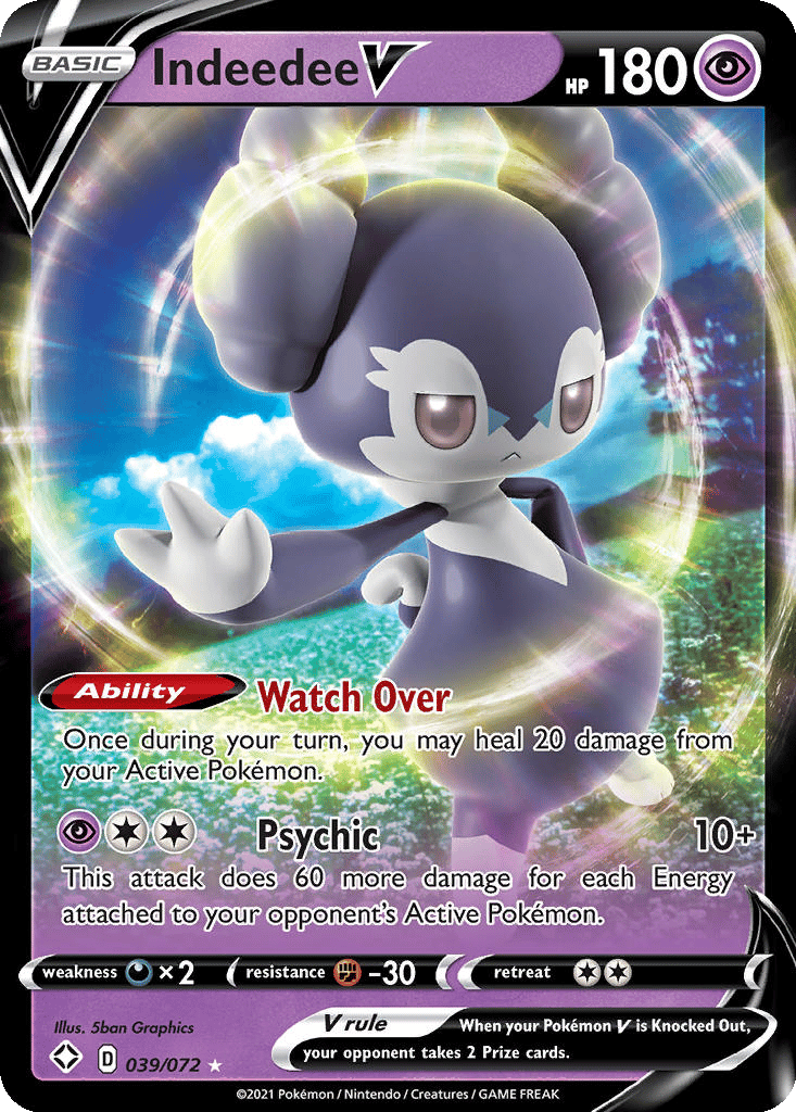 Indeedee V card