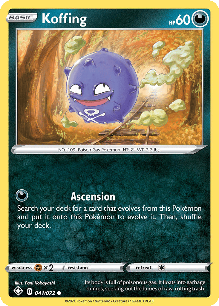 Koffing card