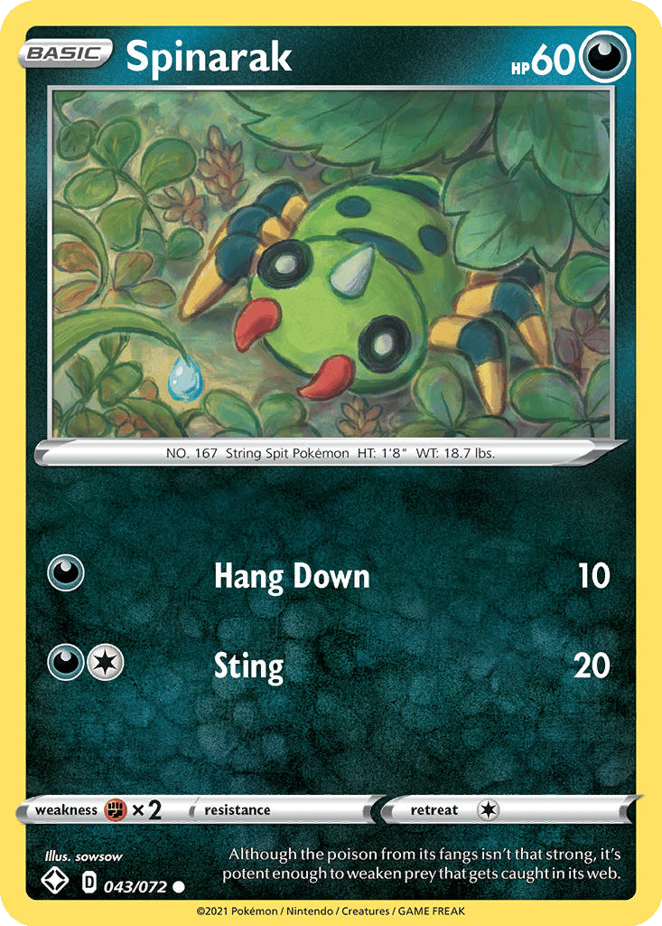 Spinarak card