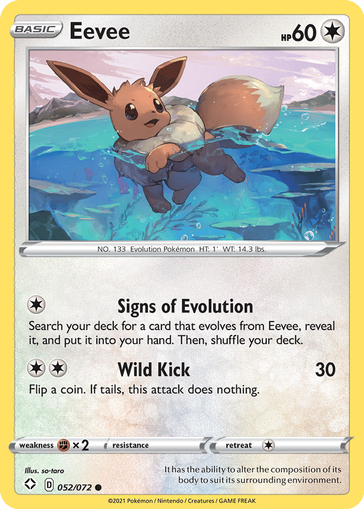 Eevee card