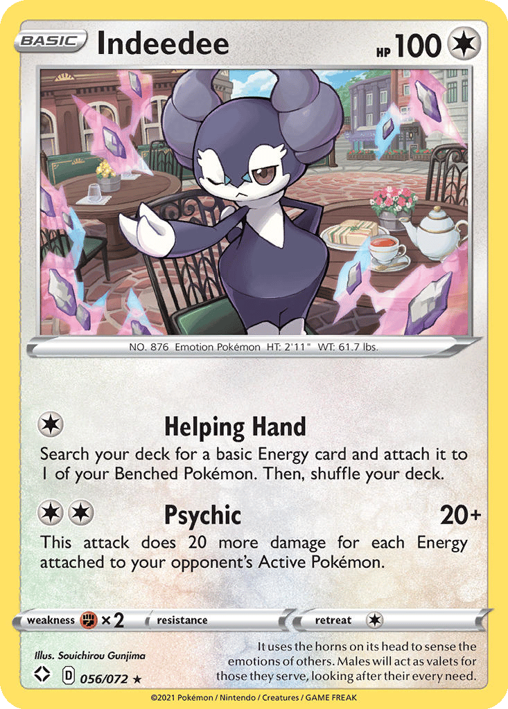 Indeedee card