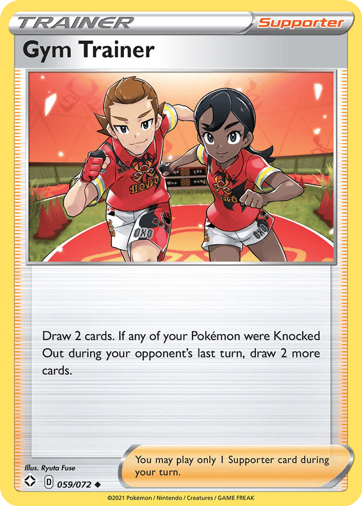 Gym Trainer card