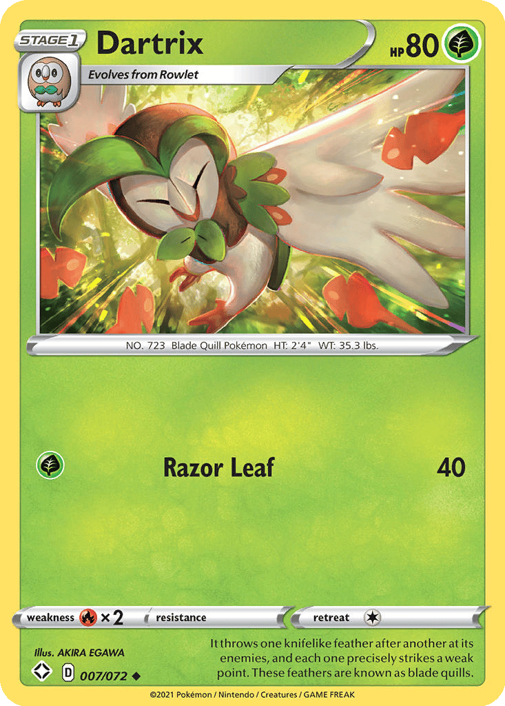 Dartrix card