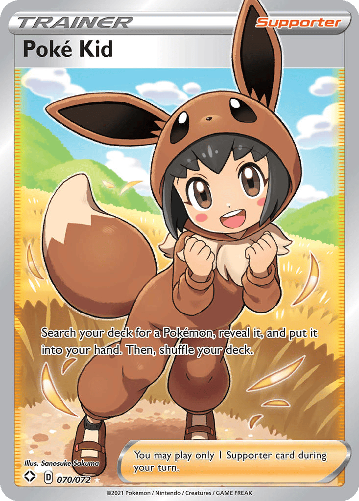 Poké Kid card