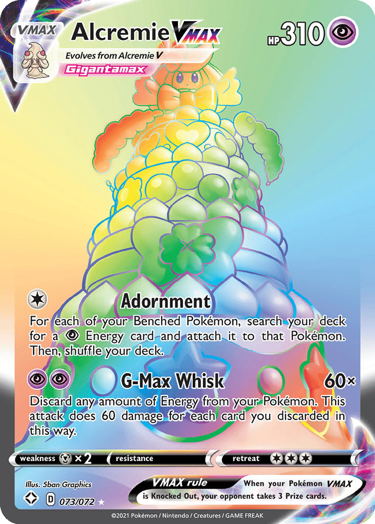 Alcremie VMAX card