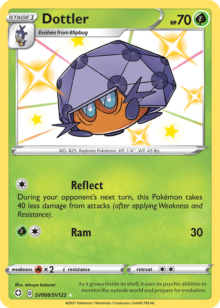 Dottler card