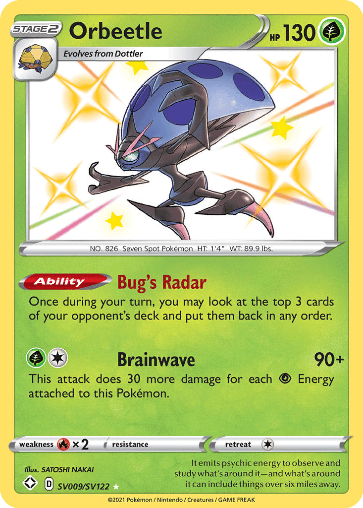 Orbeetle card