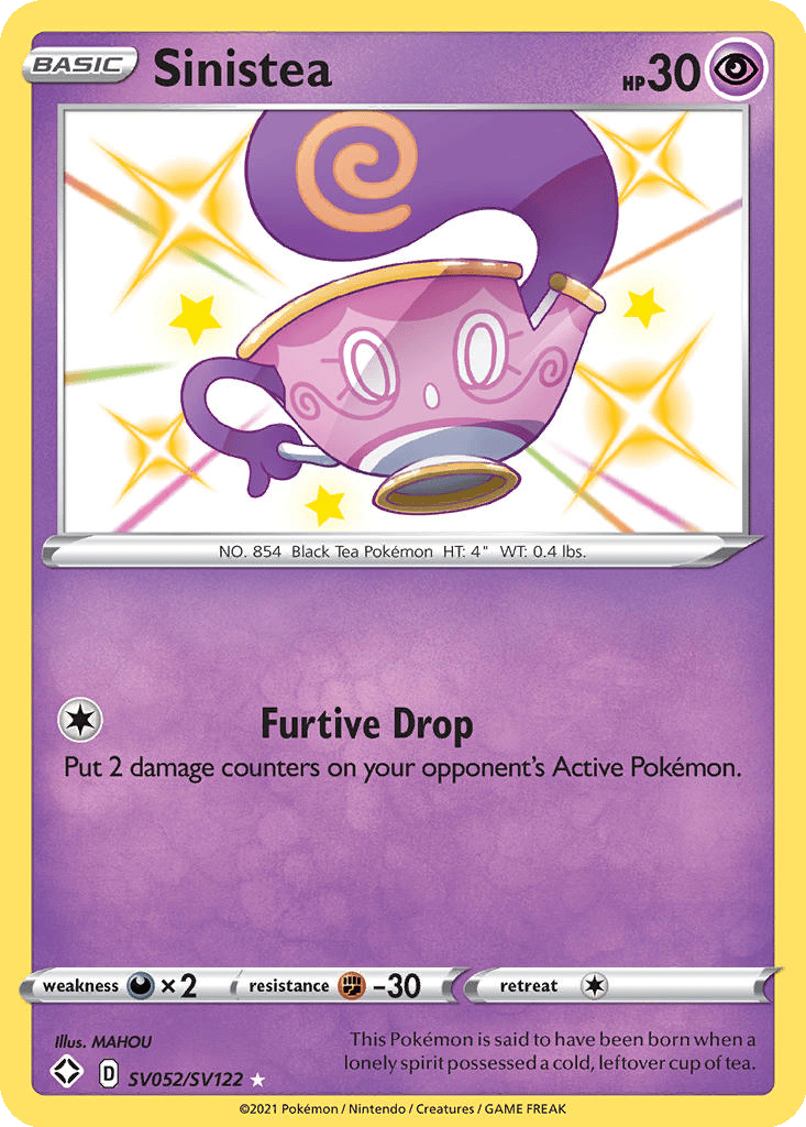 Sinistea card